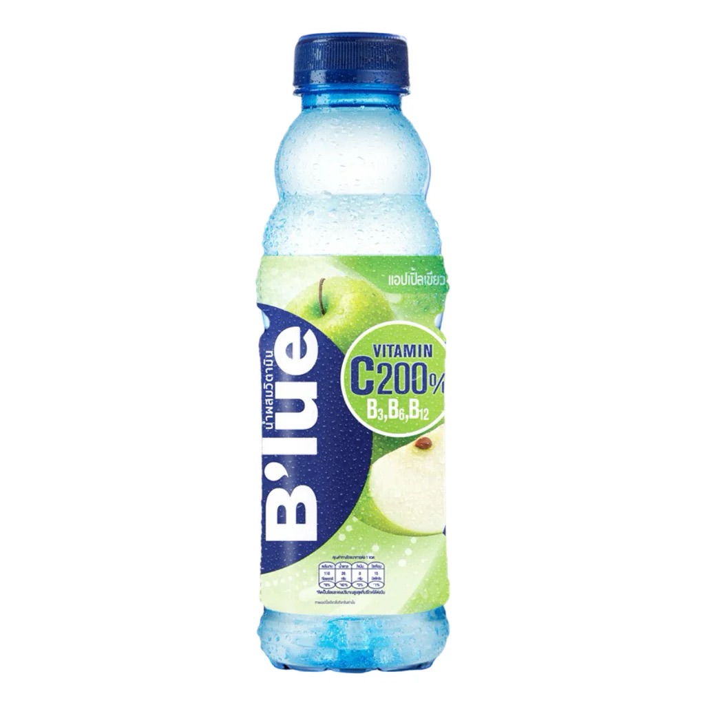 [SS001421] B'lue Vitamin C with Green Apple Flavour 500 ml