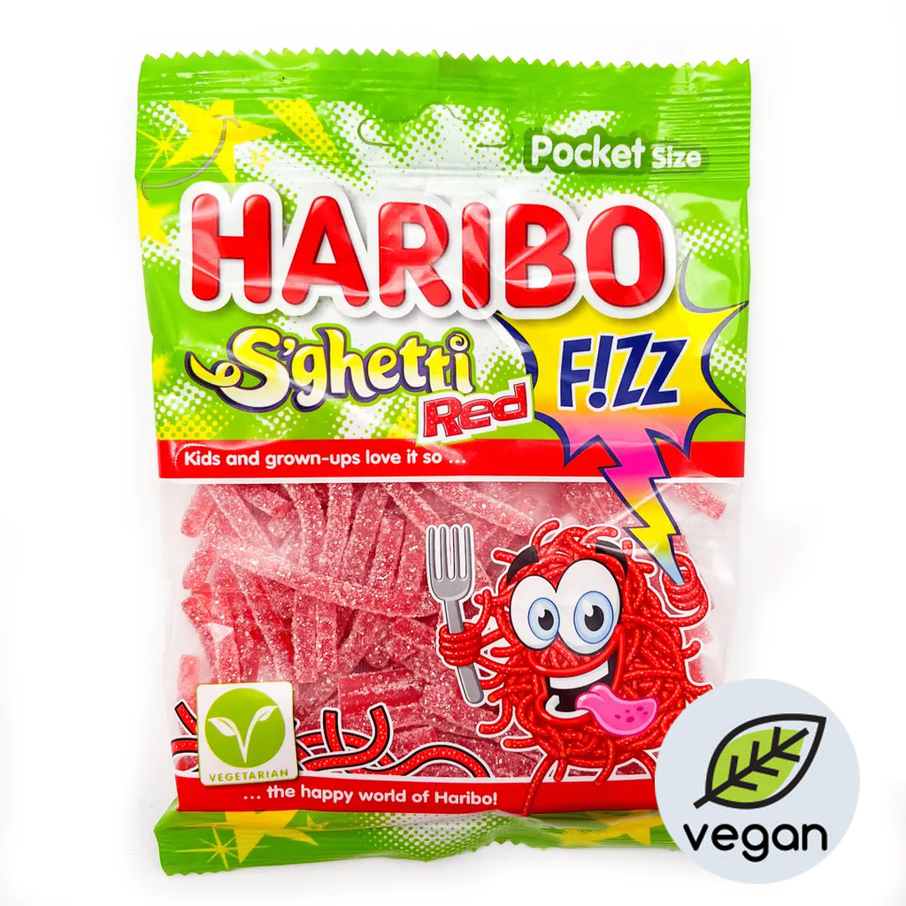 [SS001854] Haribo S'ghetti Red Fizz 70 g