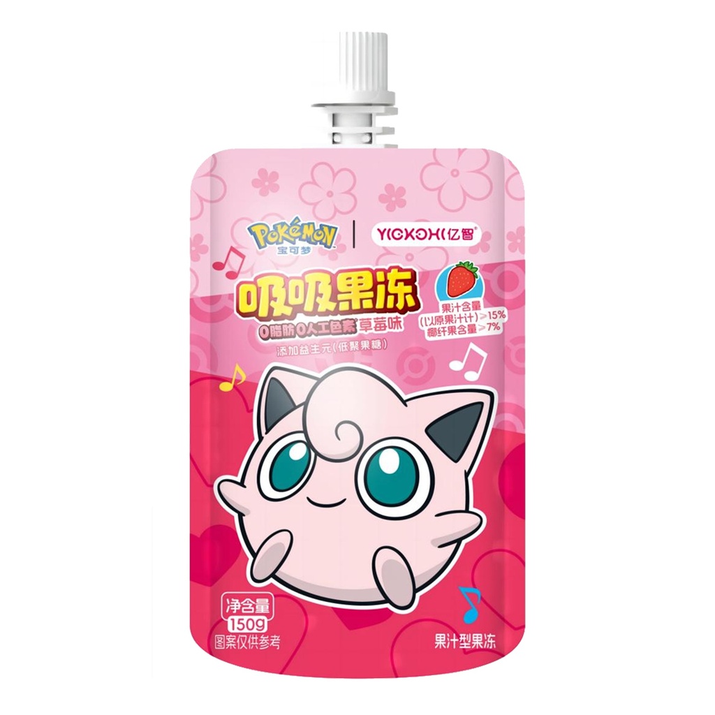[SS001527] Pokemon inhales Jelly Strawberry 150 g